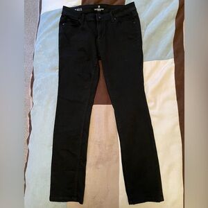 Liz Claiborne Black Jeans Sz 4 Petite Skinny